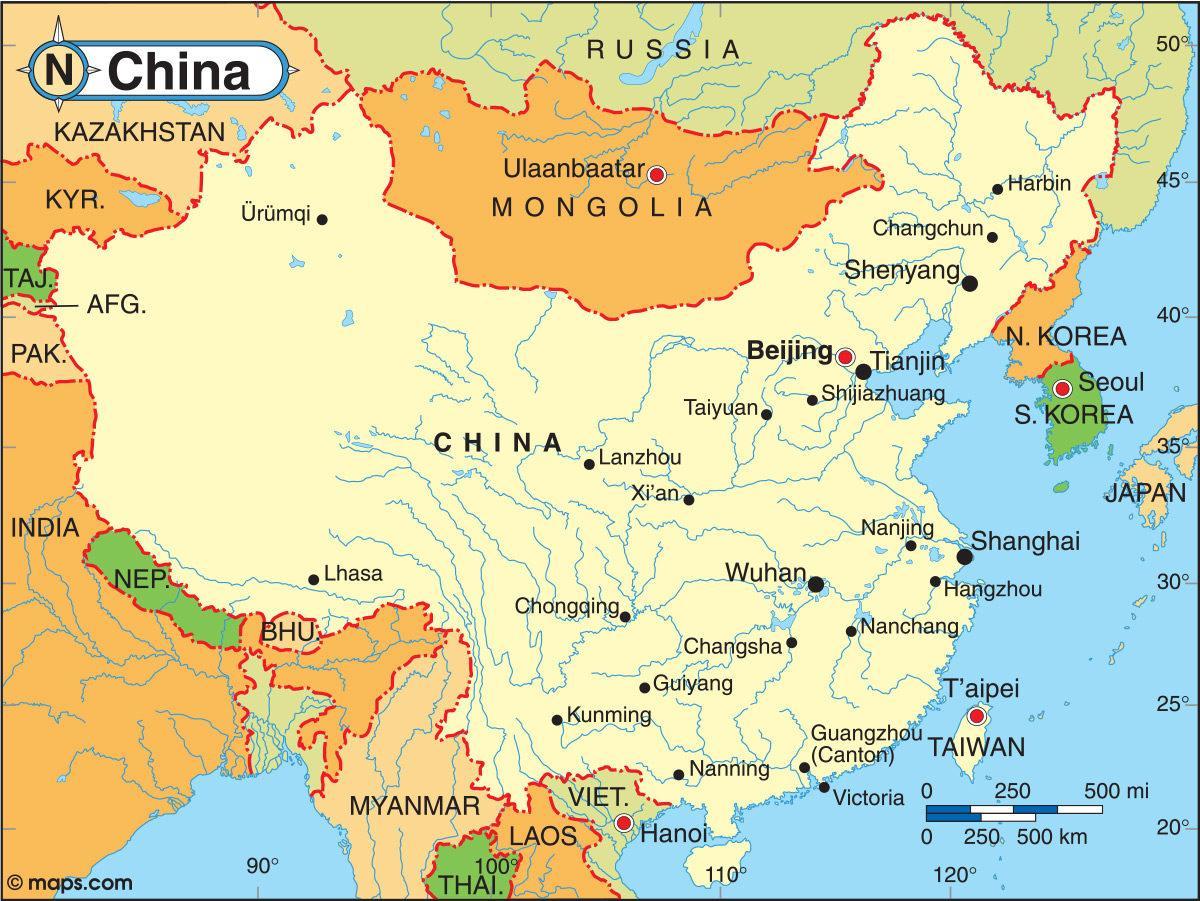 China southern lento kartta