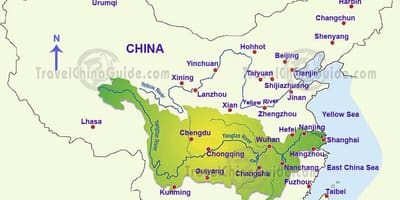 Kiina jangtse kartta